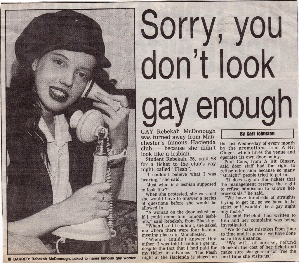 Press article, Manchester Evening News, 1992. Source: Manchester District Music Archive