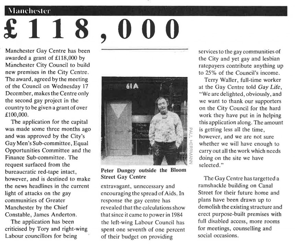 Gay Life, Jan 1987