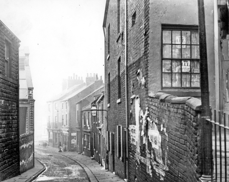 The area of Sheffield where R was born, Image from Sheffield Local Studies Library, www.picturesheffied.com