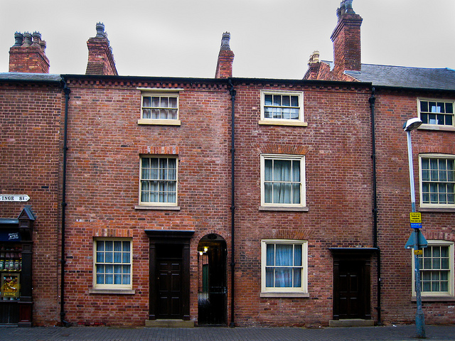Birmingham Back to Backs on Inge Street (Photo Nathan Reading)