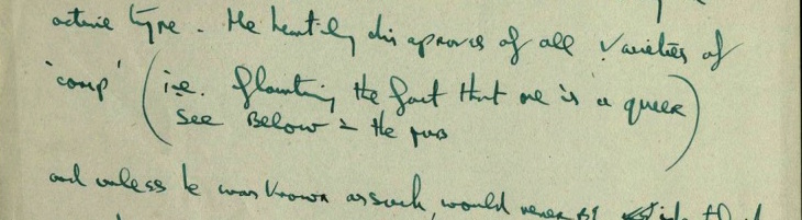 ‘Michael knew of several places where ‘queers’ congregate’: Mass Observation goes to Brighton